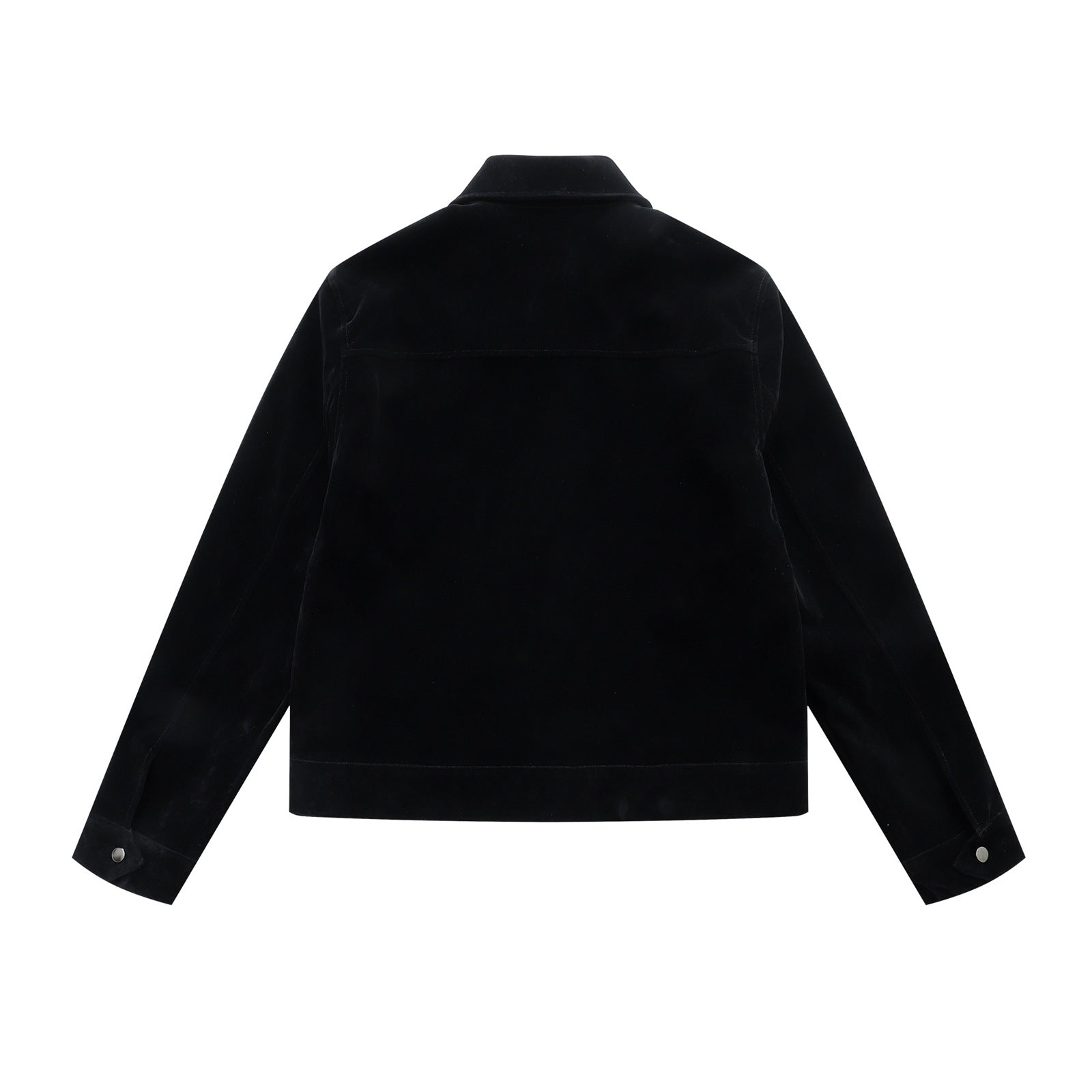 Image of Loose fit cotton knit zip-up cardigan