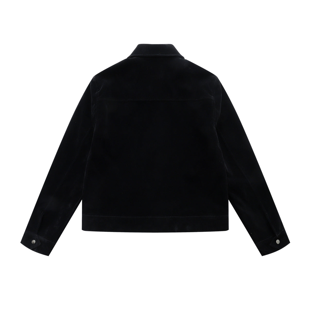 Loose fit cotton knit zip-up cardigan
