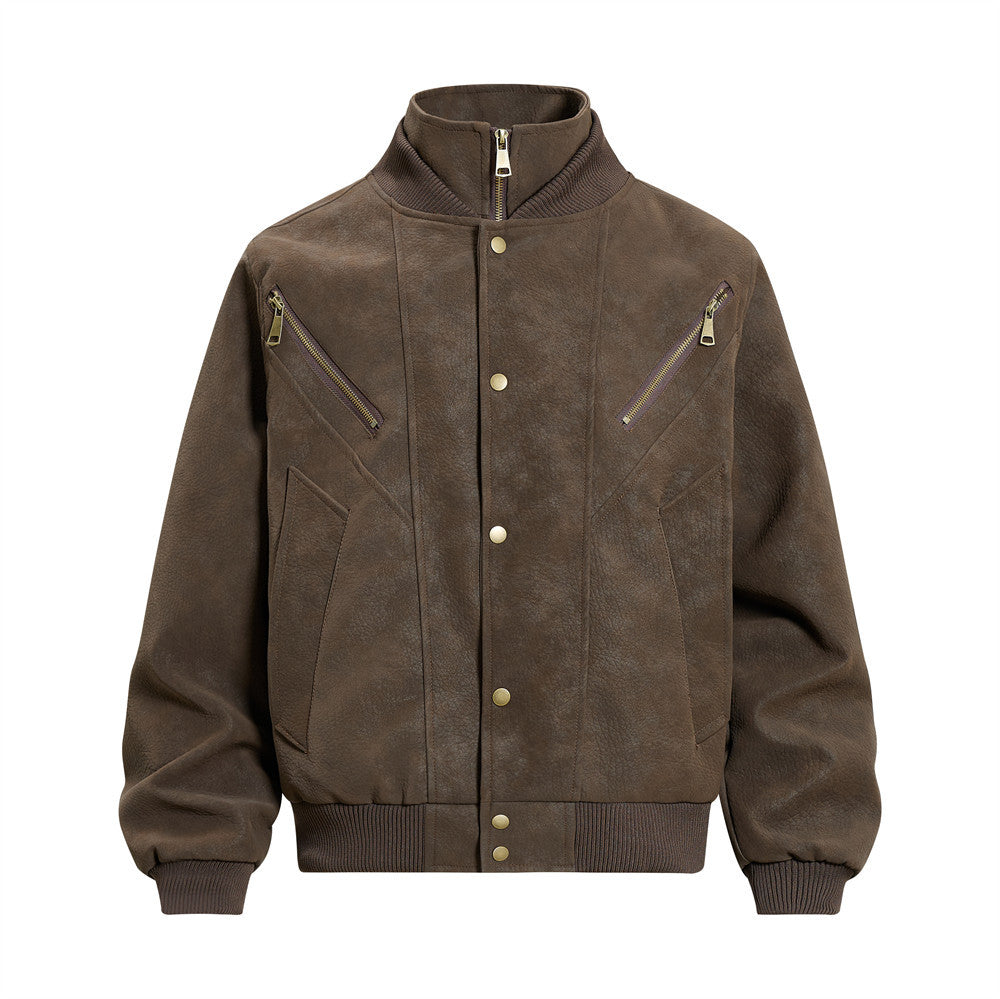 Multi-pocket workwear-style jacket
