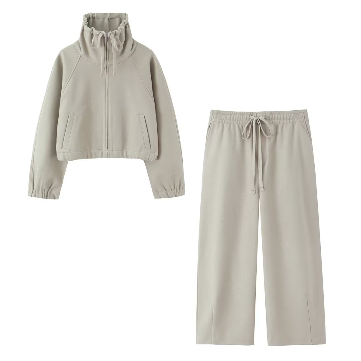 Zeratta Women's soft two-piece lounge pants set