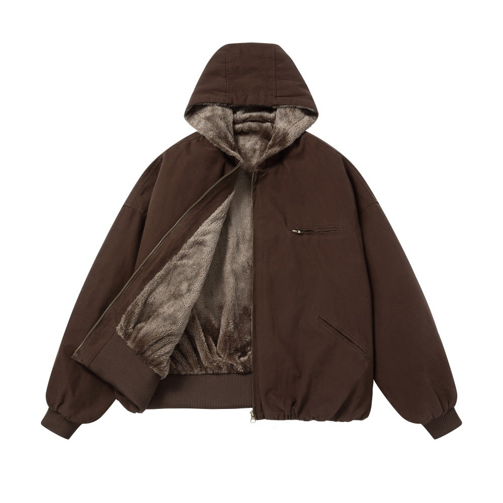Men's Hooded Cotton Jacket