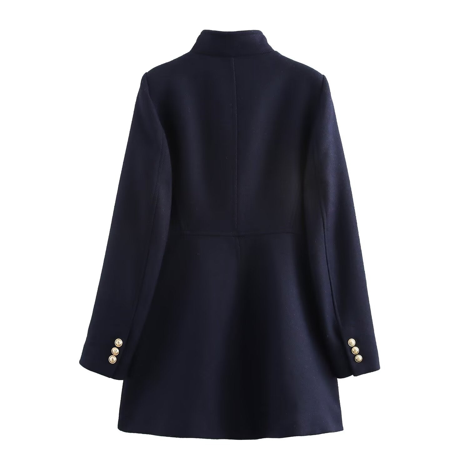 Image of Women's loose fit double-breasted trench coat
