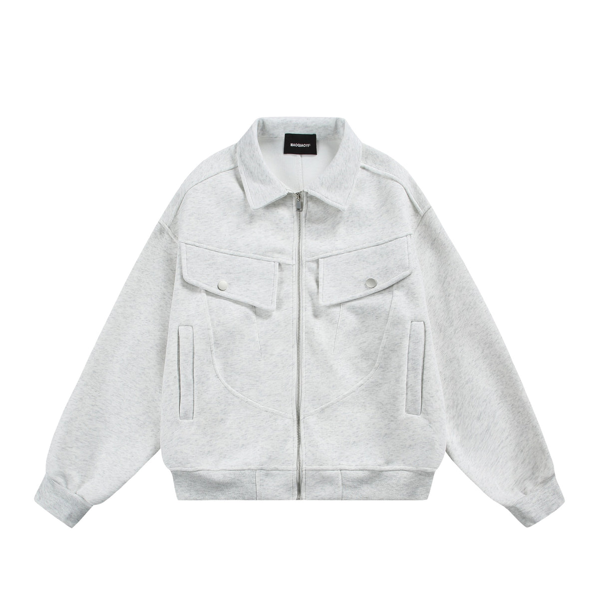 Men's oversized cotton blend crewneck sweatshirt