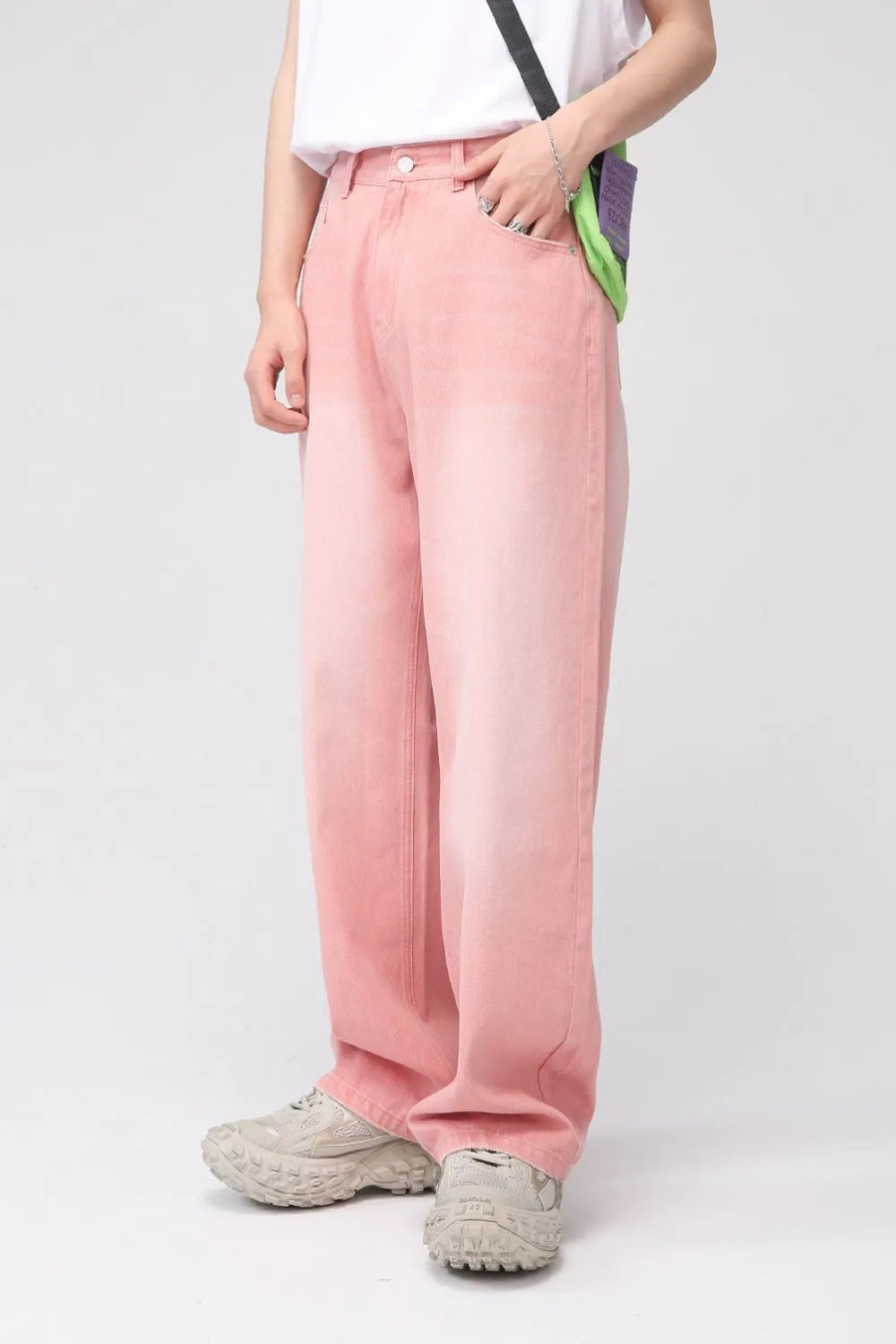 Relaxed Baggy Pocket Jeans