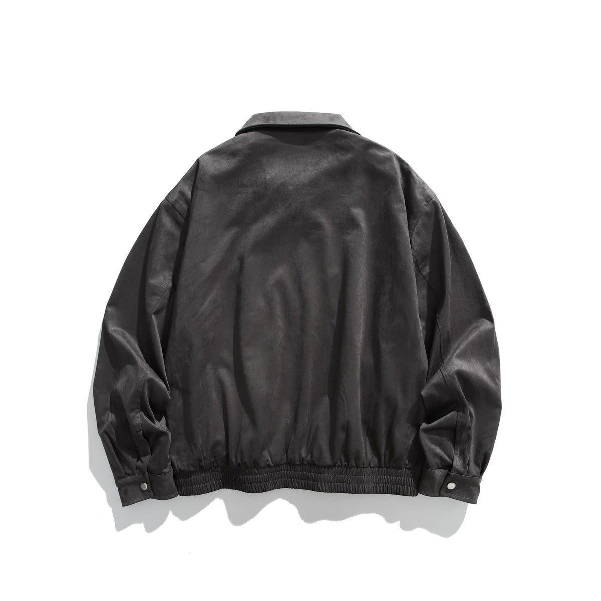 Men's loose fit turn-down collar jacket