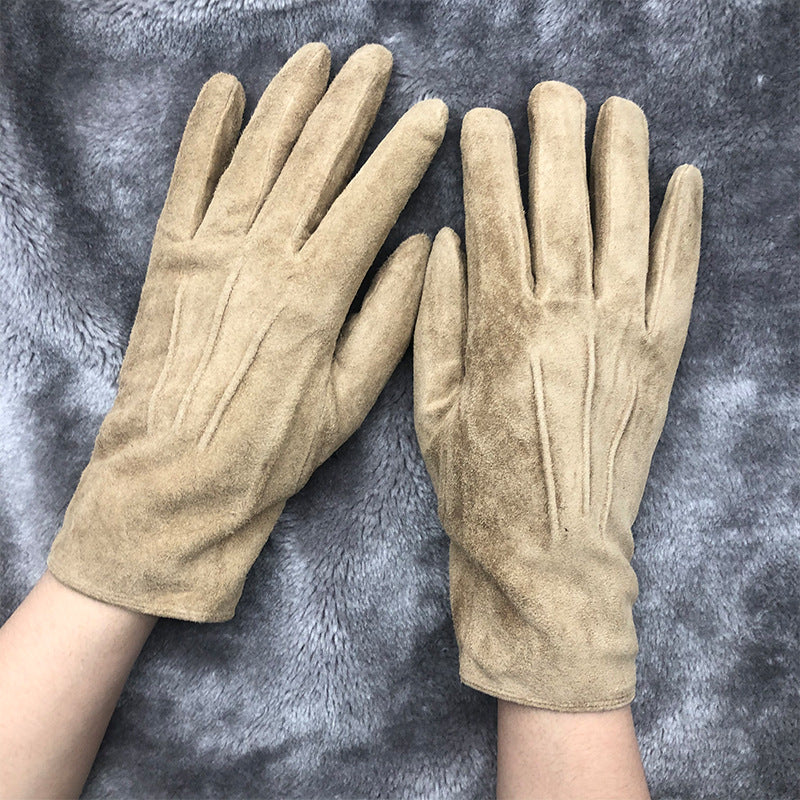 Guantes térmicos de ciclismo de poliéster para mujer