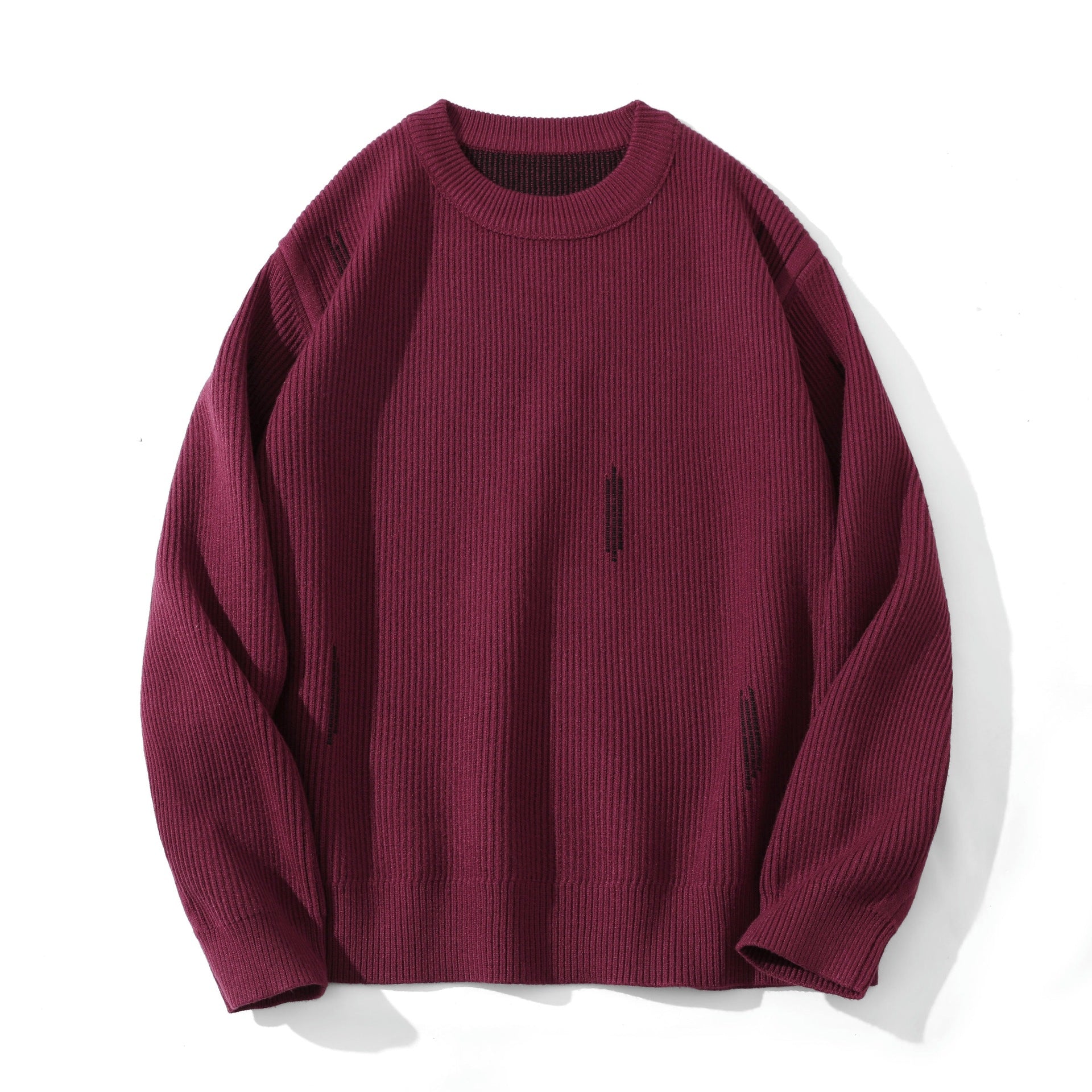 Image of Zeratta Men's oversized colorblock crewneck sweater