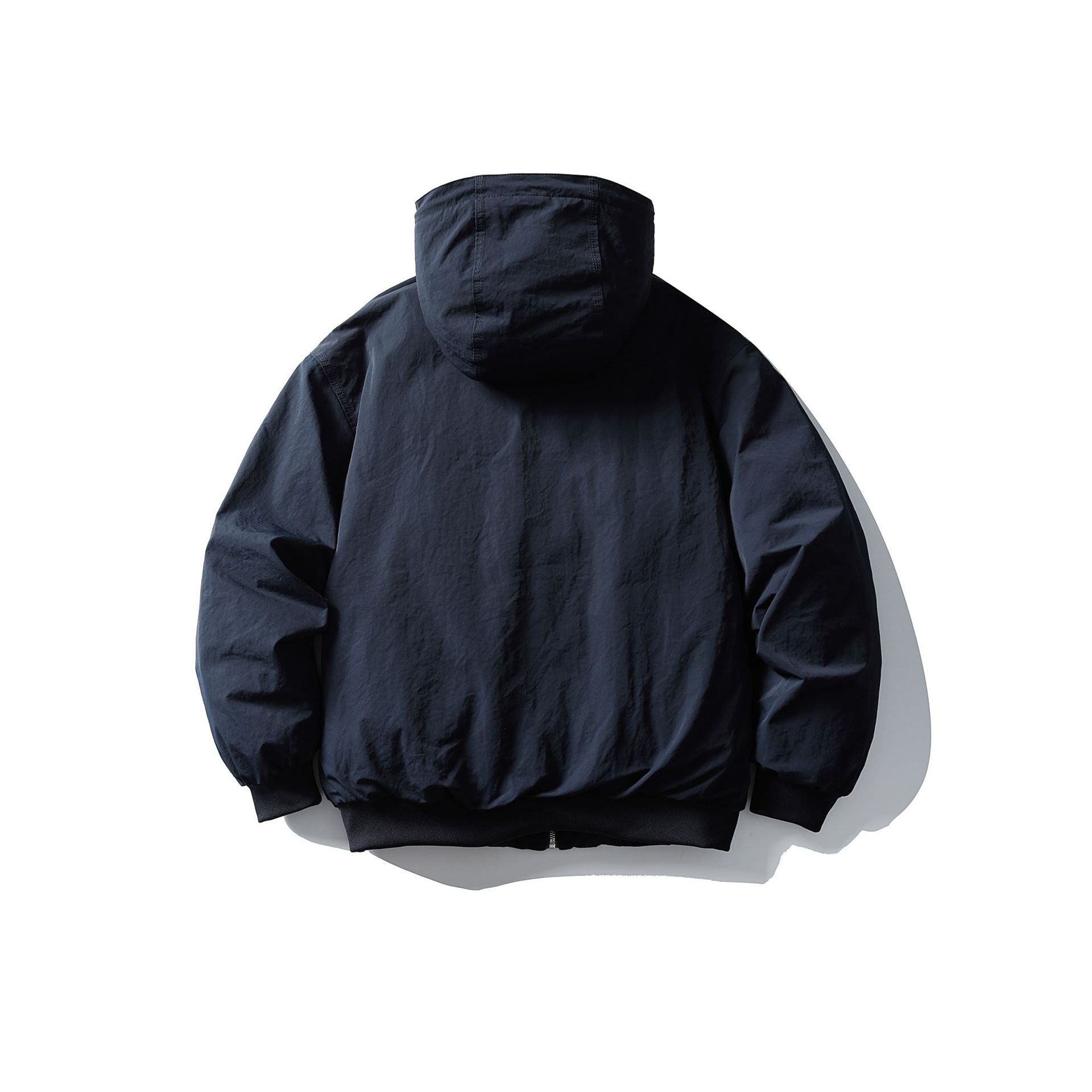 Image of Men's hooded workwear puffer jacket