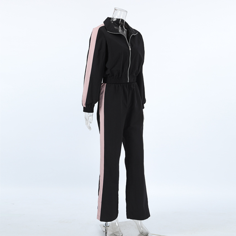 Image of Women's zip-up hoodie and pants matching set