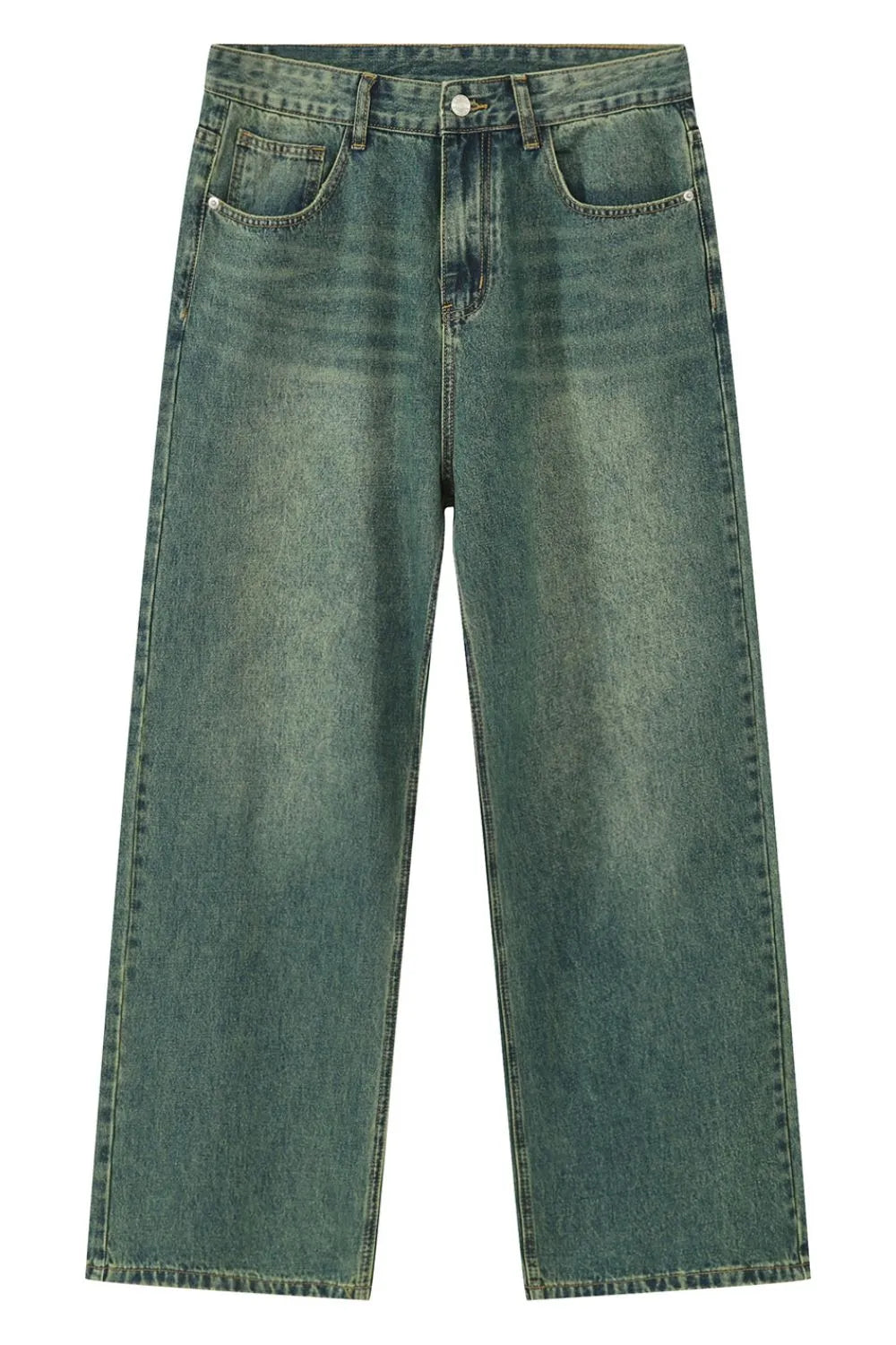 Image of Relaxed Baggy Pocket Jeans