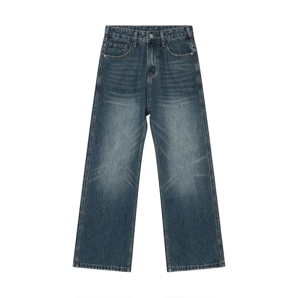 Image of Medium-Tone Bootcut Jeans