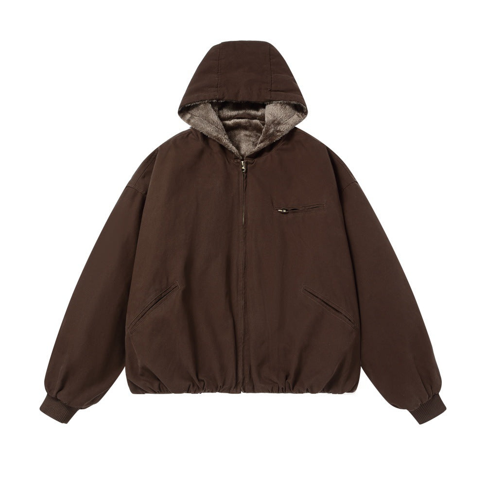 Men's Hooded Cotton Jacket