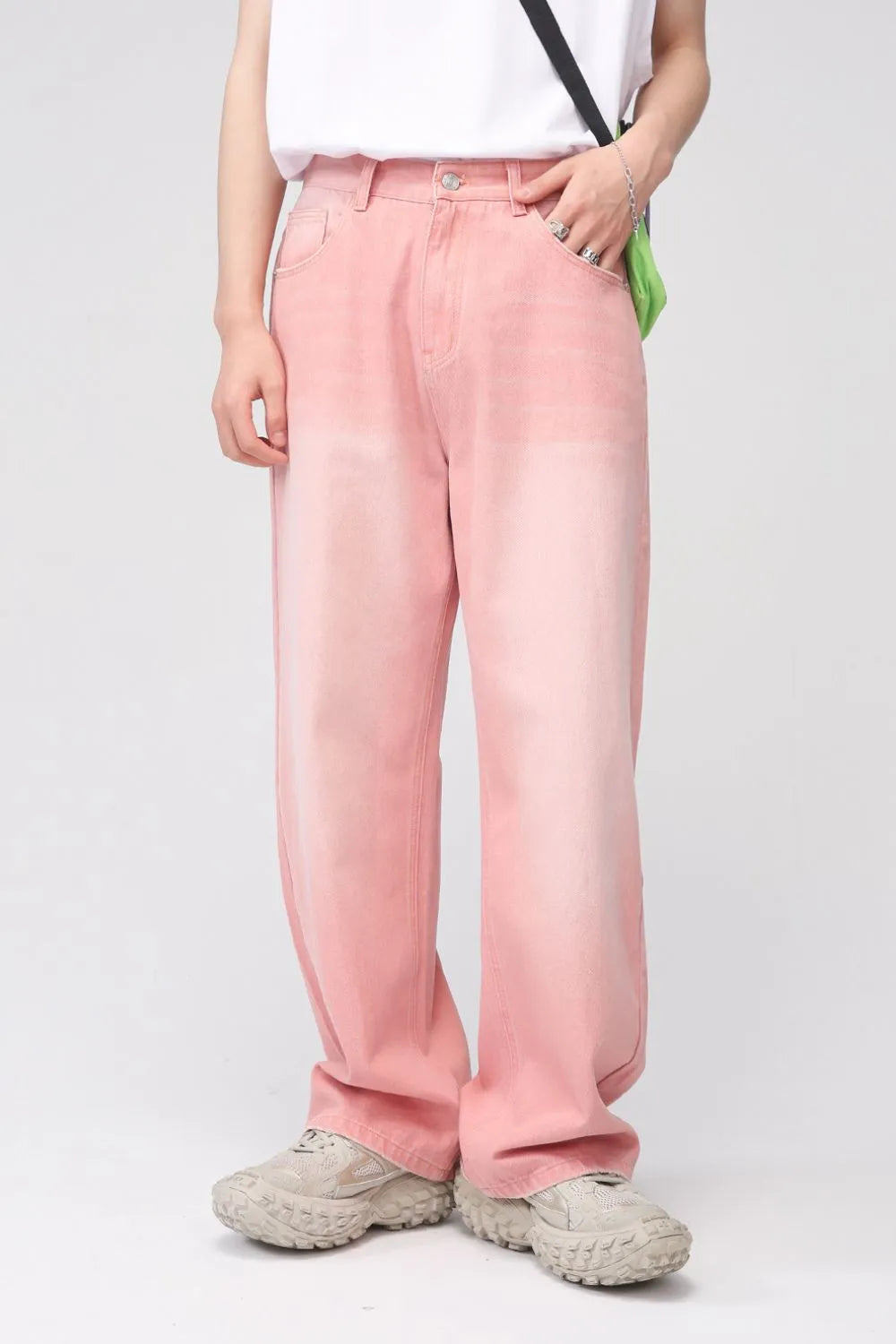 Image of Relaxed Baggy Pocket Jeans
