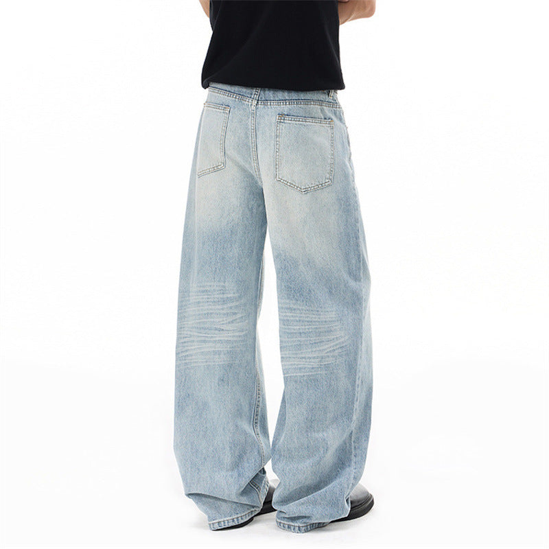 Men's Relaxed Straight-Leg Jeans