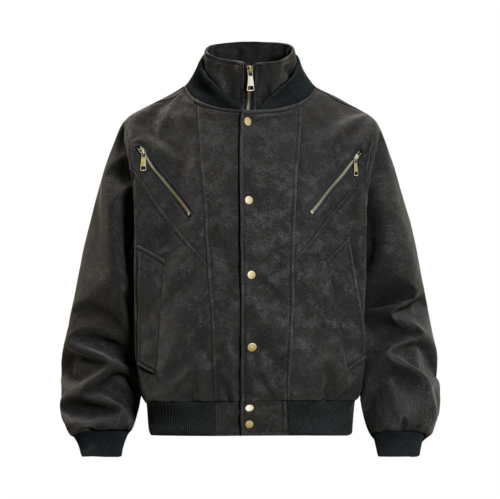 Multi-pocket workwear-style jacket