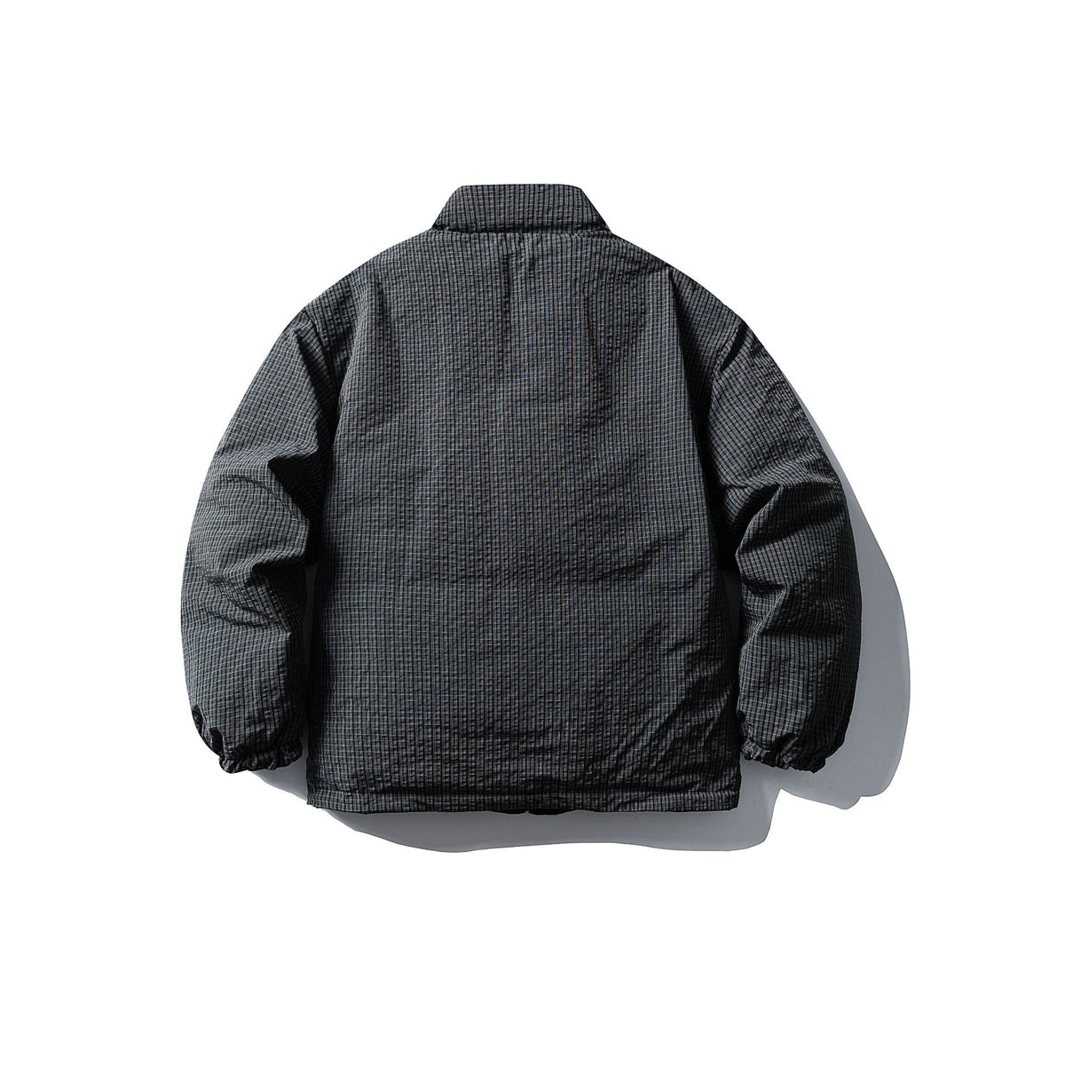 Men's reversible stand collar puffer jacket