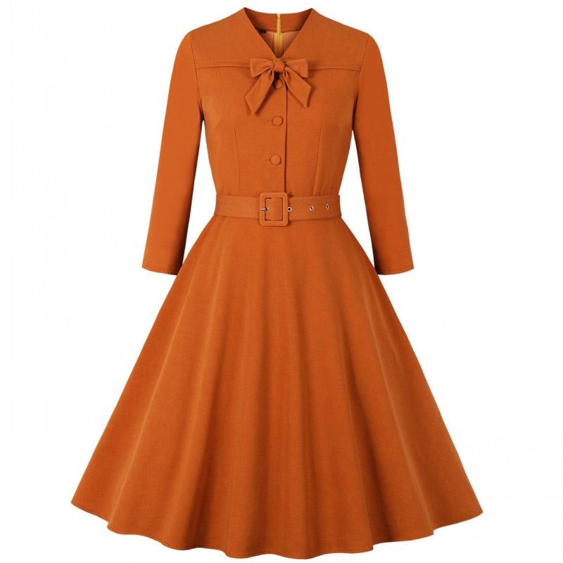 Image of Women's Vintage-Inspired Swing Dress — main product photograph