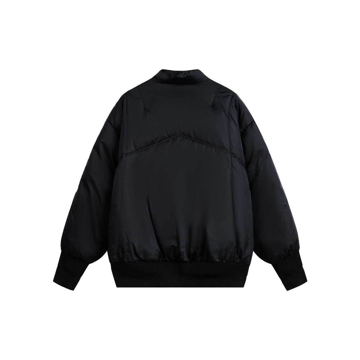 Chaqueta acolchada corta de nailon para hombre