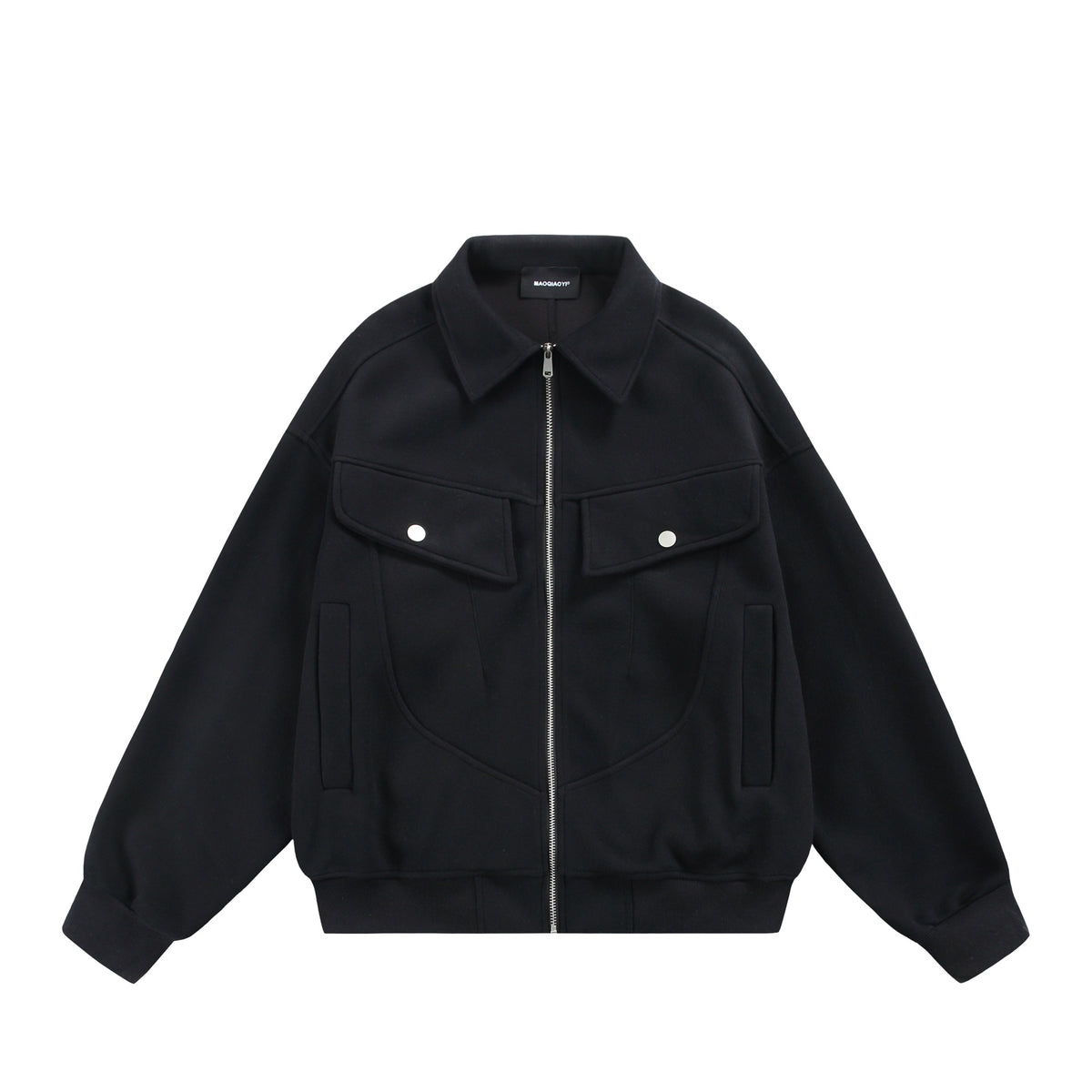 Sudadera de cuello redondo para hombre en mezcla de algodón oversize
