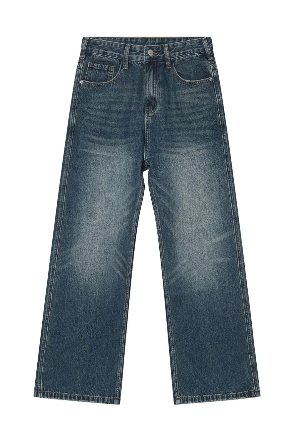 Medium-Tone Bootcut Jeans