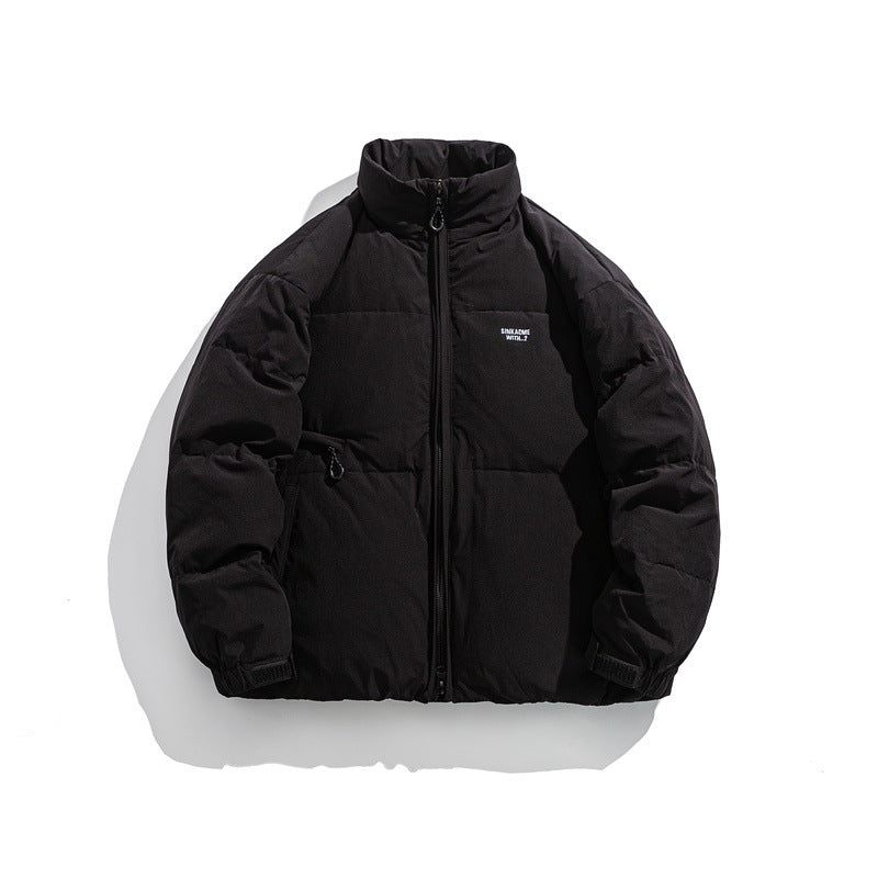 Chaqueta acolchada abrigada con cuello subido